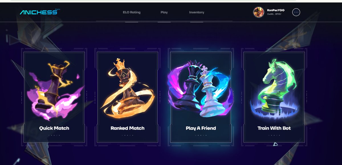 I just unlocked the ranked game mode in Anichess after completing quick games! The challenge is ON!

#YGGxAnichess #YGGGAPS8 <a href="/YieldGuild/">Yield Guild Games</a> <a href="/AnichessGame/">Anichess</a>