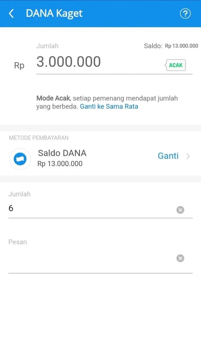 3 juta 
 untuk 3 orang pemenang, masing² dapat 1.000.000

RT LIKE &amp; follow