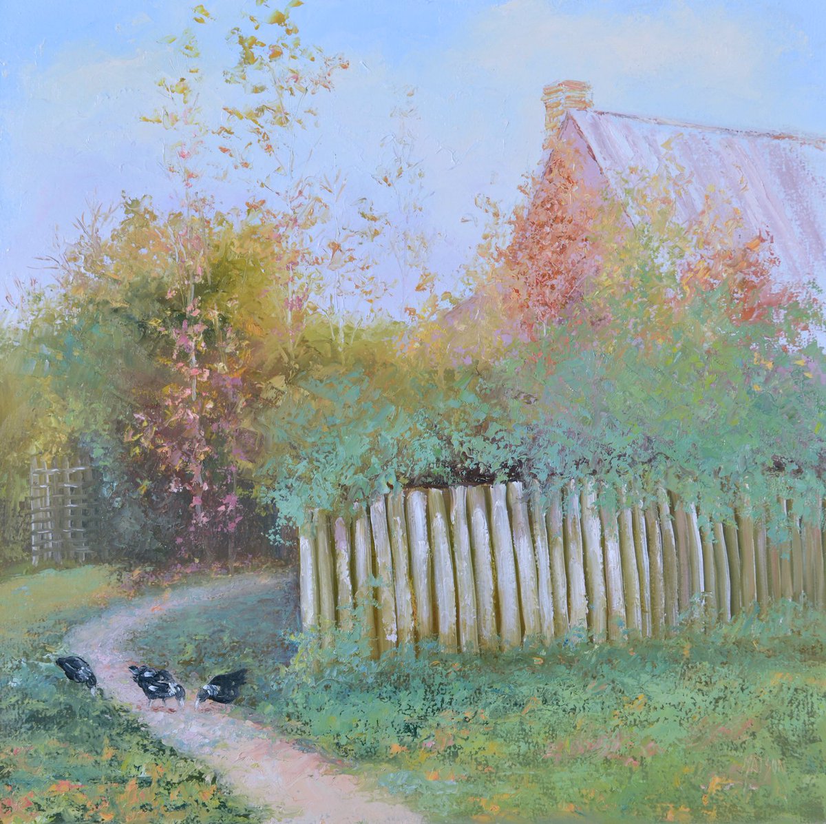 JanMatsonArt's tweet photo. Country Life, painting of an Australian farmhouse in autumn πππ
https://t.co/ZWTOBrUXi3
A country farmhouse painting on an autumn morning.
#landscape #LandscapePainting #JanMatson #artist #painting #art #oilpainting #impressionism #HomeDecor #Australia #prints #artwork https://t.co/fOEHqwKAfi