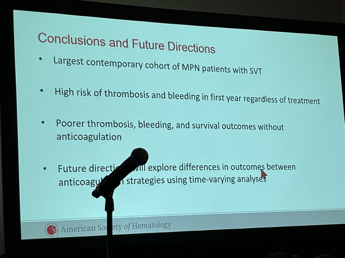 Saskia Middeldorp (@middeldorps) on Twitter photo Large multi-national cohort study of pts with MPN and splanchnic vein thrombosis shows high risk of recurrent thrombosis and bleeding in first year - more patients and analyses to come! #ASH24 very proud of <a href="/MandyNLauw/">Mandy Lauw</a> and colleagues! Large multi-national cohort study of pts with MPN and splanchnic vein thrombosis shows high risk of recurrent thrombosis and bleeding in first year - more patients and analyses to come! #ASH24 very proud of <a href="/MandyNLauw/">Mandy Lauw</a> and colleagues!