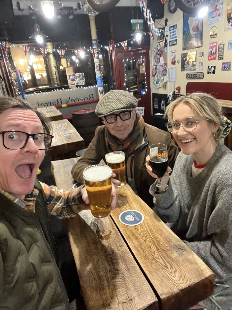 Ed Byrne (@mredbyrne) on Twitter photo A preshowpint of New Zealand Oatmeal Pale for me and a Trilogy Blonde for TM Stu both by <a href="/ThreeBrewing/">ThreeBrothersBrewing</a> and an <a href="/Ilkleybrewery/">Ilkley Brewery</a> “Nowt Mary” 0.5% milk stout for support act @AmyFMatthews in Boyce’s Barrel, Colne A preshowpint of New Zealand Oatmeal Pale for me and a Trilogy Blonde for TM Stu both by <a href="/ThreeBrewing/">ThreeBrothersBrewing</a> and an <a href="/Ilkleybrewery/">Ilkley Brewery</a> “Nowt Mary” 0.5% milk stout for support act @AmyFMatthews in Boyce’s Barrel, Colne