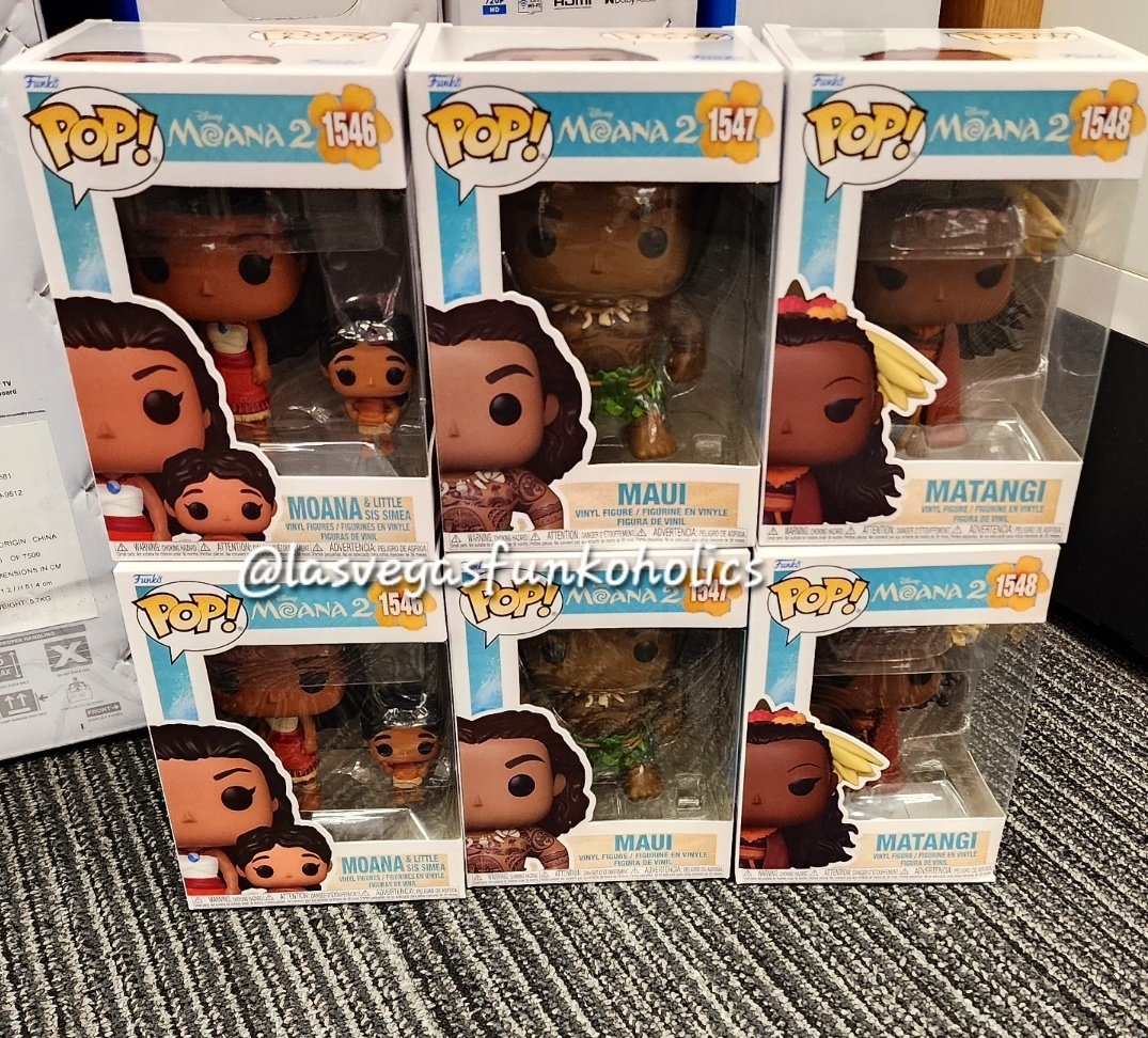 LVFunkoholics's tweet photo. Spotted at 🎯 Funko Pop Wave Moana 2.

More Moana 2
https://t.co/Gj5jfASAnc

#funko #Pops #Moana #disneymovies #target #targetrun #targetfind #FunkoPopVinyl #collectible  #gofunkoyourself #Vegas #disneygram https://t.co/FKXTPc5frc