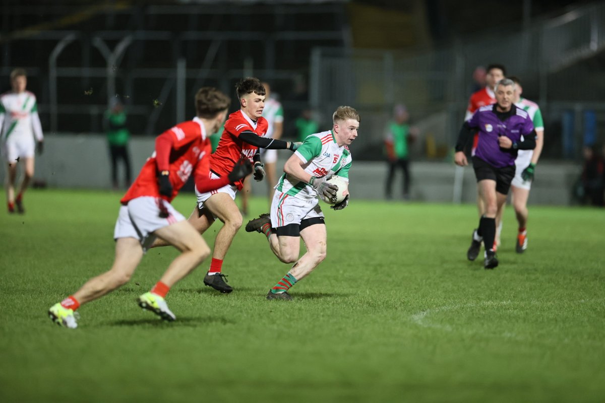 pgahern's tweet photo. Palatine lead Eire Og in the STRYVE U 20 - 'A' final at bitterly cold and windy NCP at HT by 2-8 to 1-6. Pal have the wind in the 2nd half. @Carlow_GAA @Natsport @TheLeftWingBack @PalatineGAA @Eireogcarlow https://t.co/xVkOgsd91I