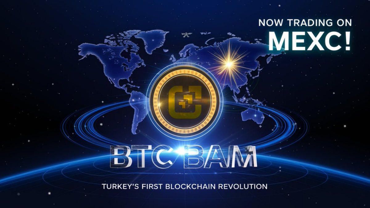 BTC BAM: Turkey's First Blockchain Revolution! 🚀🌍

A new era in the world of digital assets is here! 🌟 Proudly representing Turkey, BTC BAM is making waves in the global crypto market under the visionary leadership of Gökhan Alkan. 🎯

🌐 Listed on MEXC, BTC BAM is pushing