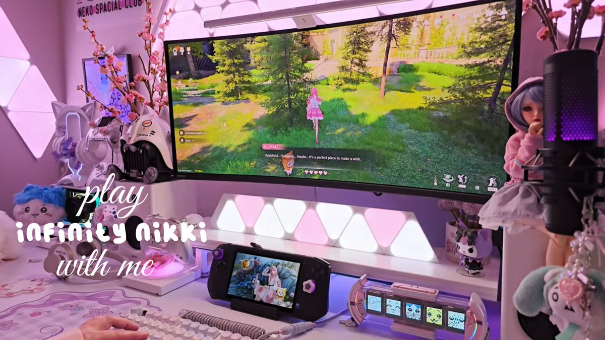 new YouTube is up NOW 🌸 playing infinity nikki on a cozy wintery night | 1 hour of gameplay ambience (msi claw) ☁️
youtu.be/G1Oz2D7rsw4

#InfinityNikki