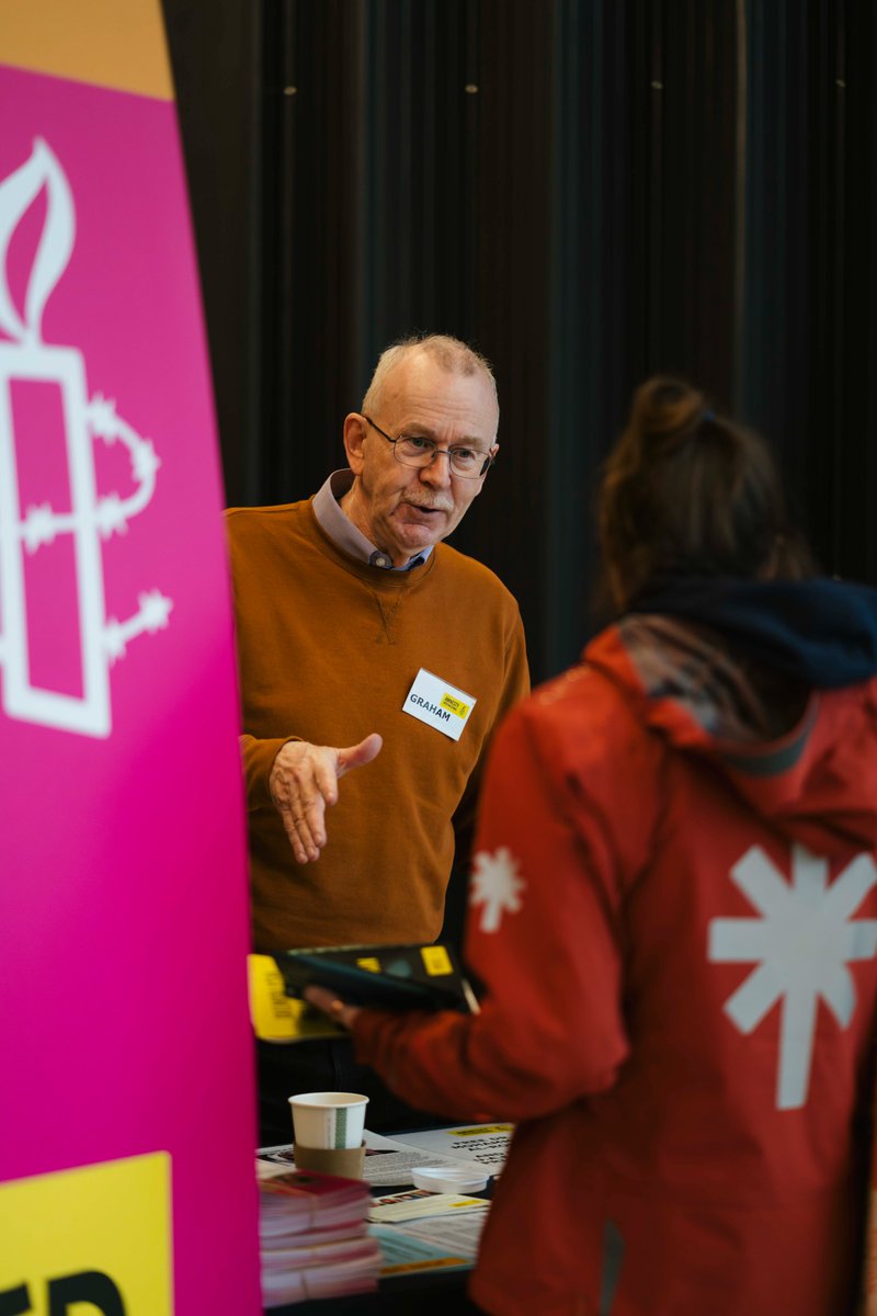 Today, hundreds of people have come together at #Amplify - Amnesty’s first-ever and sold-out human rights festival.

It's been a day of creativity, discussions and workshops to learn and be inspired by campaigners from across the country and around the world.