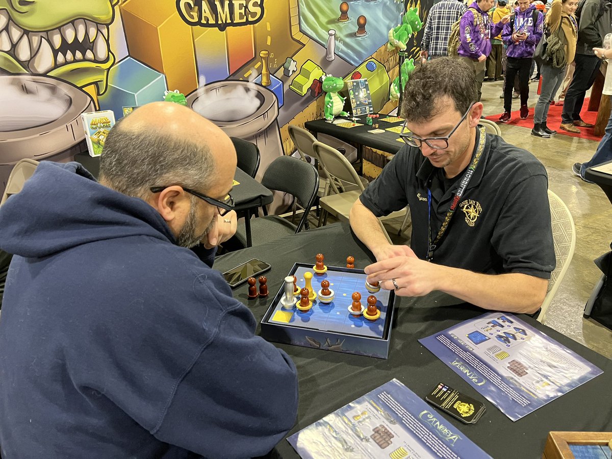 Great Day 2 at  #PAXUnplugged2024 so far!