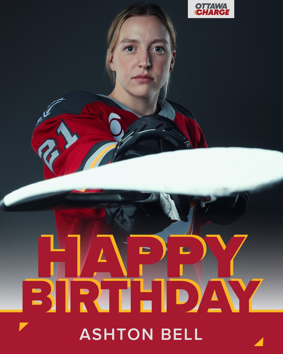 PWHL_Ottawa's tweet photo. Wishing the happiest of birthdays to Ashton Bell today! 🥳🎂 https://t.co/iy5PbJUF6x