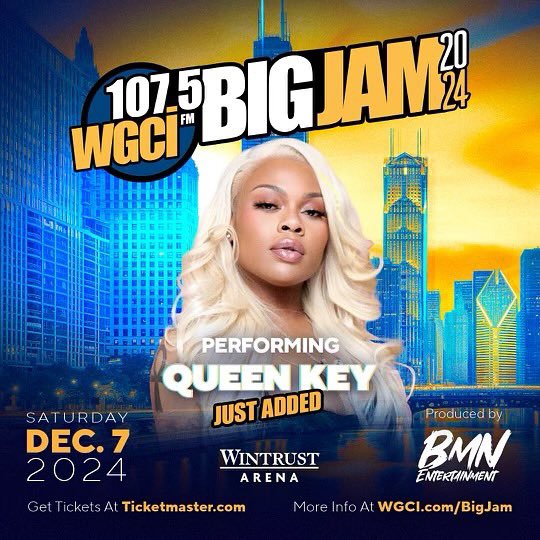 DjRoyal_NoBiten's tweet photo. Tonight! Catch me spinning the vibes for the Queen! @KeyisQueen at @WGCI
Big Jam‼️
S/O to all the artist on this showcase. Shit bout to get real LIT so get in while ya fit in! ZOOVIE TIME🔥🔥🔥
#wgcibigjam24
#chicago
#queenkey
#djroyal https://t.co/Sg6Yo08lZ0