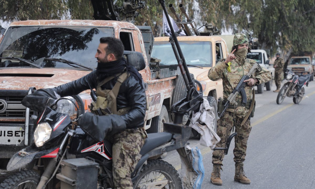 BagZmore's tweet photo. Syrian rebels say they have reached Damascus in ‘final stage’ of offensive - Telegraph
#AlQaeda #Assad #trump #Erdogan #Zappone #Damascus #Macron #Iran #Russia #Putin #phoebe #tulsi #NotreDame #Georgescu #Senate #Tehran #Syria #TheBoss #GazaStrip https://t.co/7ijlU0G6Um