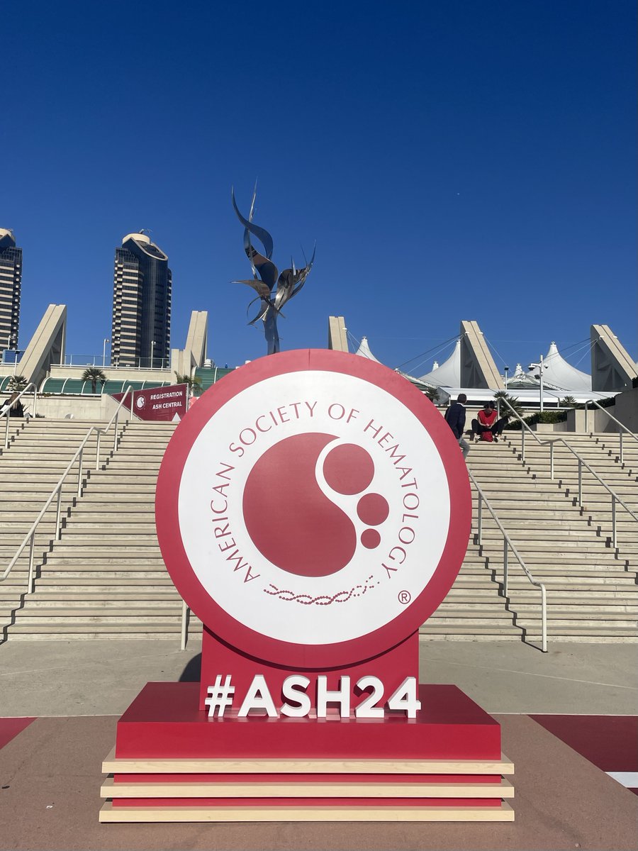 Excited to share our research at #ASH24! Please join us for the session 'Host Factors Driving Anti-Leukemia Immunotherapy Outcomes' at 2pm today. A huge thank you to the organizers <a href="/ASH_hematology/">ASH</a> for the invitation, it’s a pleasure to be back in San Diego!