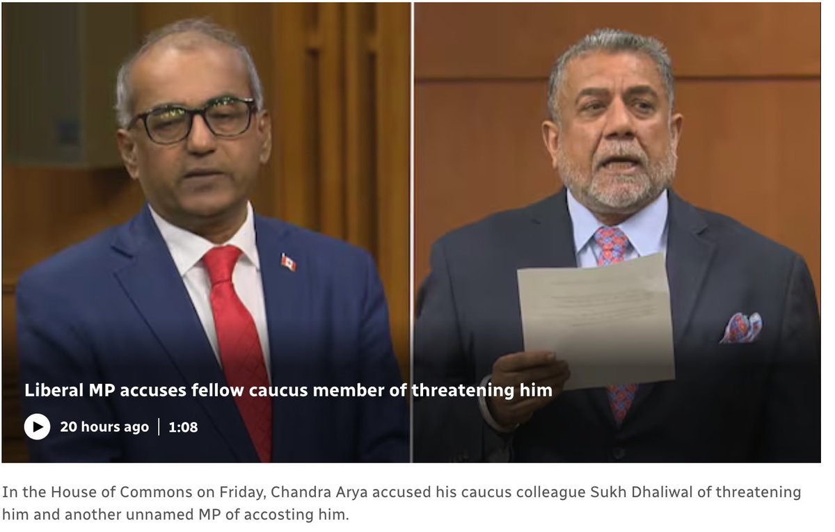 The Canadian Hindu Volunteers unequivocally condemn the reprehensible actions of Liberal MP Sukh Dhaliwal and his associates in threatening Honorable MP Chandra Arya for expressing his views on the contentious motion to recognize the so-called 'Sikh Genocide.' Such actions are