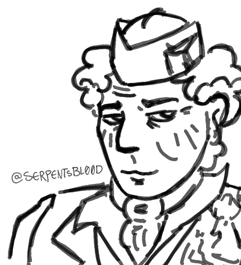 GETATICKET_'s tweet photo. Trying new brushes idk. Crowley, Aziraphale, Furfur

#GOODOMENS https://t.co/HZ991uKWH8