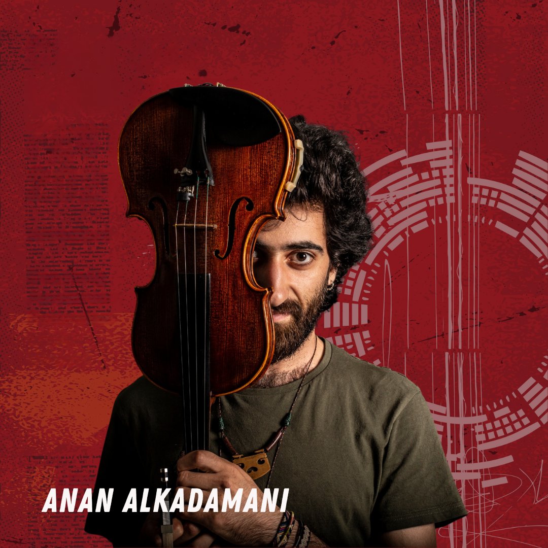 🎻✨ Meet ANAN AL-KADAMANI! ✨🎻
📅 Date: December 8, 2024
 🕑 Time: 2:00 PM – 7:30 PM
 📍 Location: Grote Kerk, The Hague
 Address: Around the Great Church 12, 2513 AM The Hague
huisvoordestad-denhaag.nl/mensenrechtenf…
A key member of the Kimya Band, ANAN AL-KADAMANI is a gifted violinist