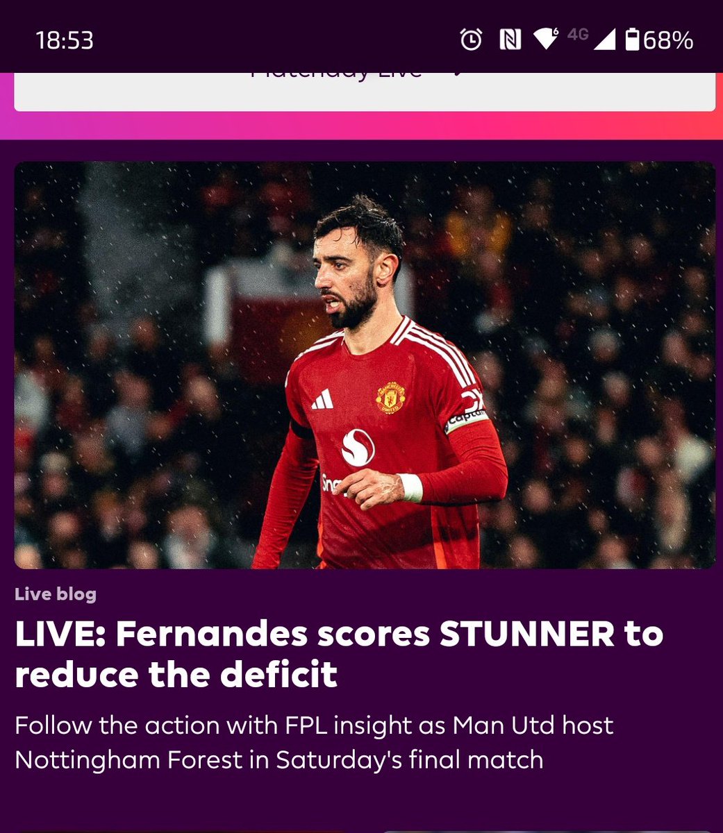 Dominiho7's tweet image. Calling it a 'stunner' is generous. #MUFC #EPL #MANNOT #