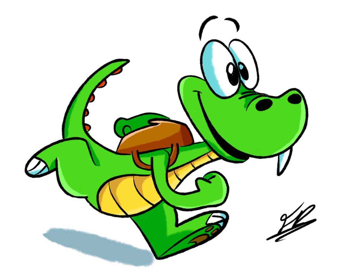 FezzedPenguin's tweet photo. Drew Croc again! Absolutely can't wait to play the Croc Remaster! @ArgonautGames_
#croc #legendofthegobbos #crochd #art #fanart https://t.co/naXeukzMou