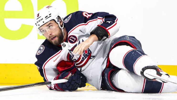 sandropacheco71's tweet image. #ColumbusBlueJackets defenseman #IvanProvorov exited his team's 5-2 loss to the #VancouverCanucks on Friday December 6, 2024 with an upper-body ailment.
#Provorov appeared to #Injure his thumb in the second period after being tripped and colliding into the boards. #CBJ #Canucks