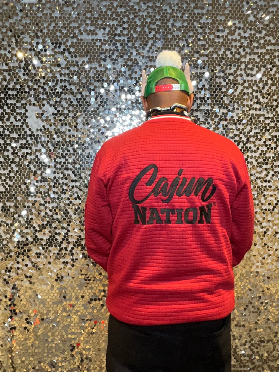 CajunNationCo's tweet image. Troy A Chivers rockin' dat Cajun Nation Track Jacket❗️ #CajunNation #TrackJacket