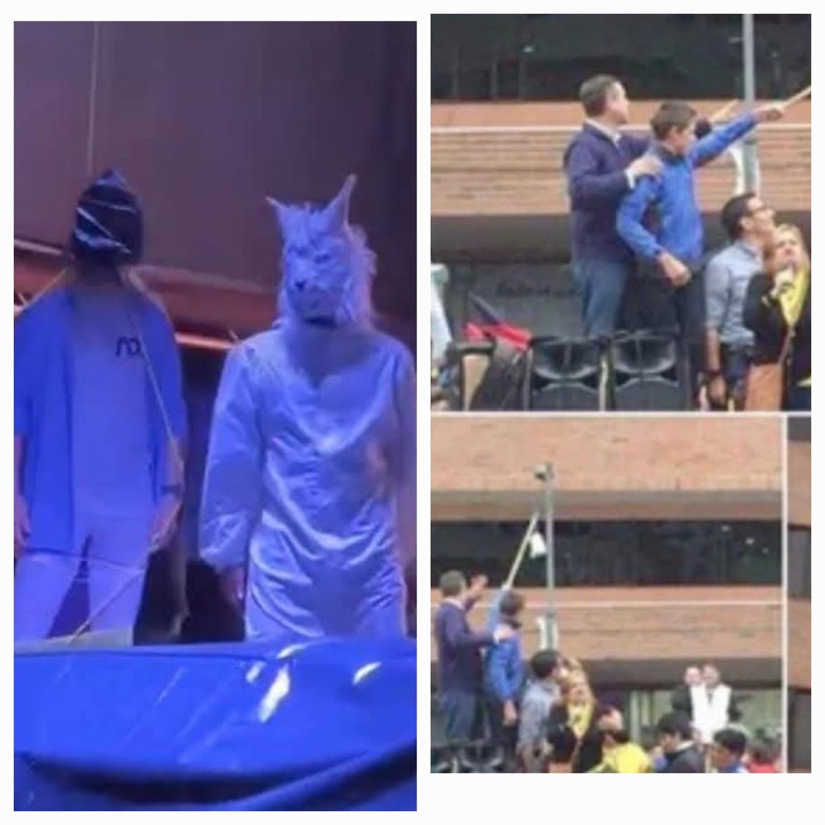 "Incitar al odio,la violencia y la división entre ciudadanos"
Todo cuando a ellos les conviene!
Escándalo por lo del muñeco de cartón de Mugre Sur. Silencio cuando Andrés Paez,junto a un niño ahorcaban un borrego.
La doble moral de los dizque "Gente de bien"es nauseabunda!!