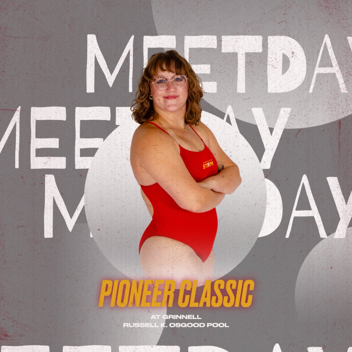 We're having so much fun that we had to come back for day two!

🆚 Pioneer Classic
📍 Grinnell, Iowa
🖥️ linktr.ee/simpsonswim

#rollriversSD #d3swim