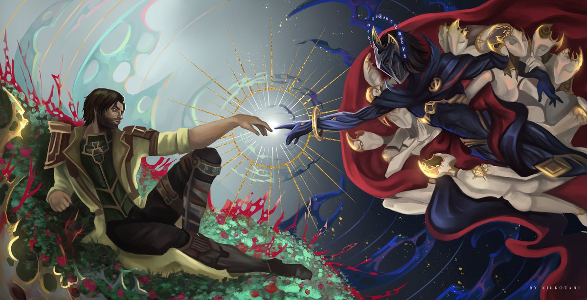 nikkotari's tweet image. The Creation of Arcane
#Arcane #jayvik