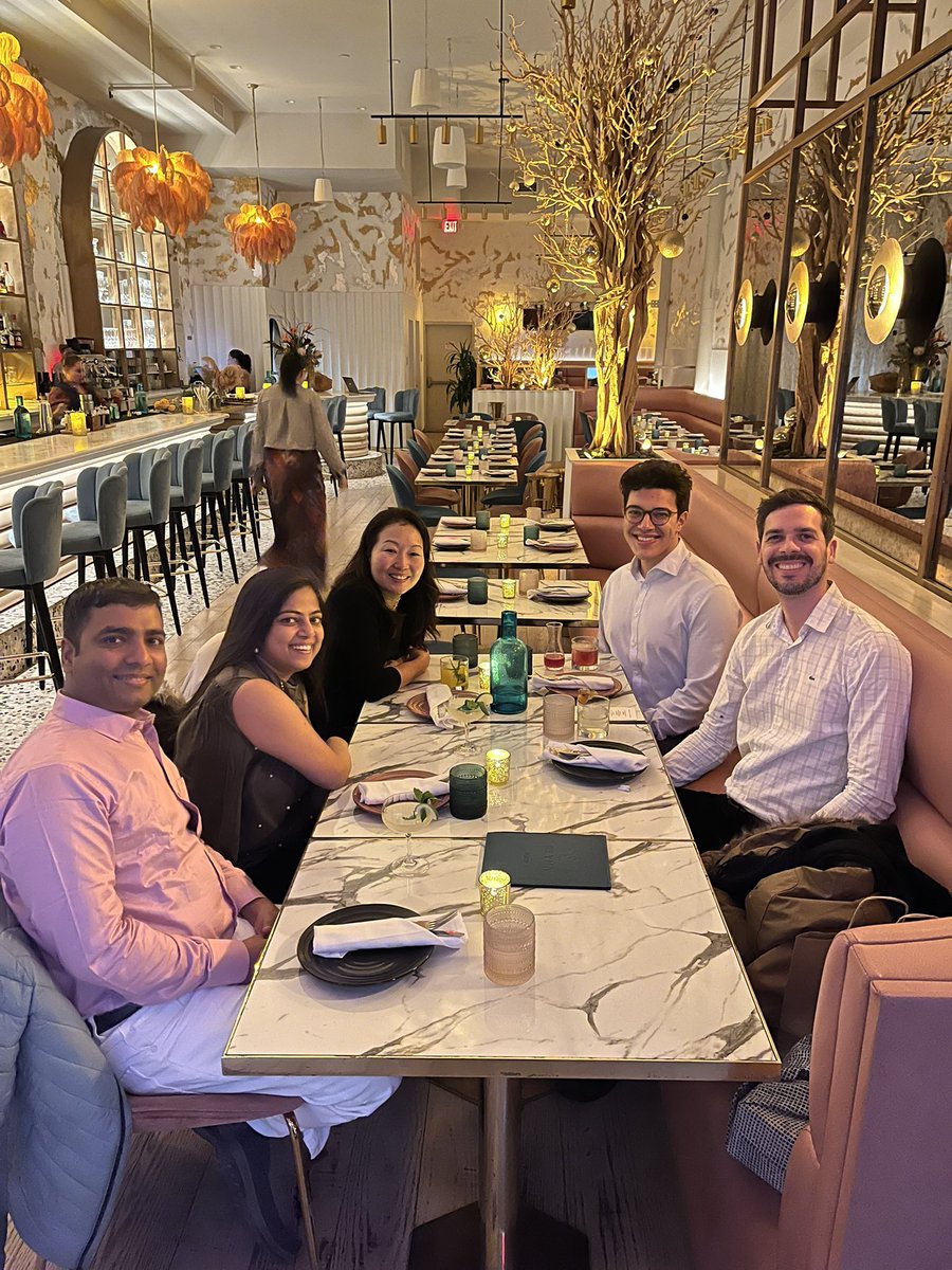 nobrega_gm's tweet photo. @jeanklim Lab Outing 2024! Incredible tapas dinner at Union Square followed by a surprise Magician Show - an experience so unique to NYC! Grateful and excited to be part of this amazing team! https://t.co/LxQ2TgaMA4