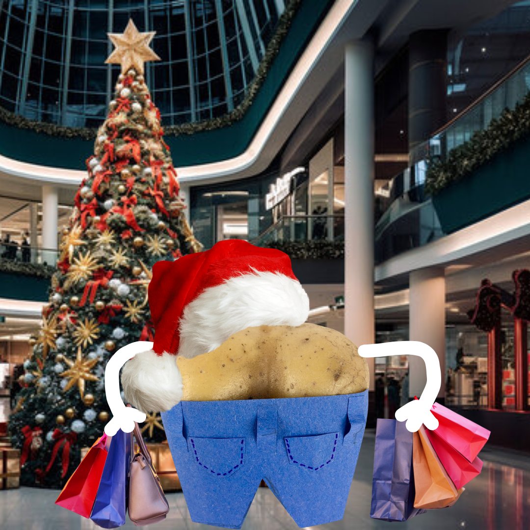 #ButtTato is getting his holiday shopping done. Make sure you buy some sweet $BTATO coins for your loved ones today. pump.fun/coin/25JaZFcz7… #christmasshopping #SolanaMemeCoin #solana