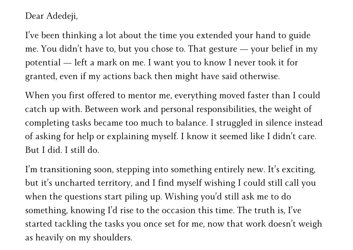 latoria_ria's tweet photo. Thank you for seeing something in me and taking that first step. I hope we can pick up from here, but if not, please know I’ll keep striving to become someone you’d be proud of.
#Day7 #31DaysChallenge #HeartfeltMessages #NewBeginnings #WritingChallenge2024 #DecemberVibes #LaunchJourney #CardsForAllOccasions
#Latoria