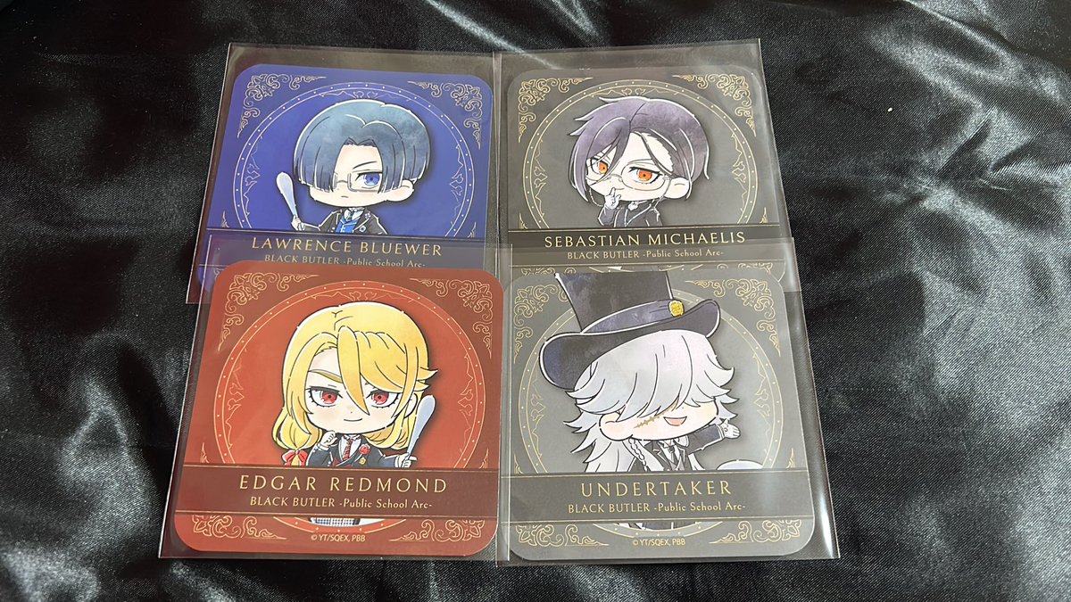hs_ryojump's tweet photo. 【交換】黒執事 22カレー コラボ コースター 

譲:画像のもの

求:シエル

お心当たりの方はご連絡ください https://t.co/03I8MOO5rS