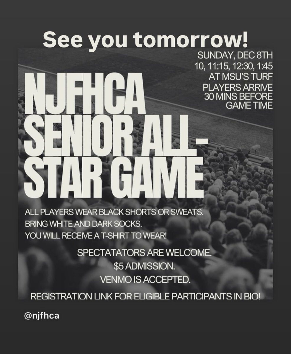 Congratulations to our seniors Meredith, Kayla, Carrie and Sophia who will be playing in the senior all star game tomorrow! 👏🏼