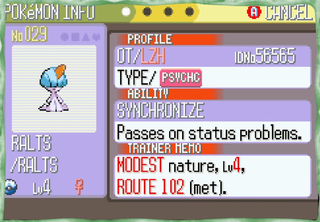 LzH_1997's tweet photo. SHINY 4% RALTS1390ENCOUNTERS!!!!! phase 3 and 11728 encounters total! Modest Ralts! https://t.co/DLfyrG7RNw