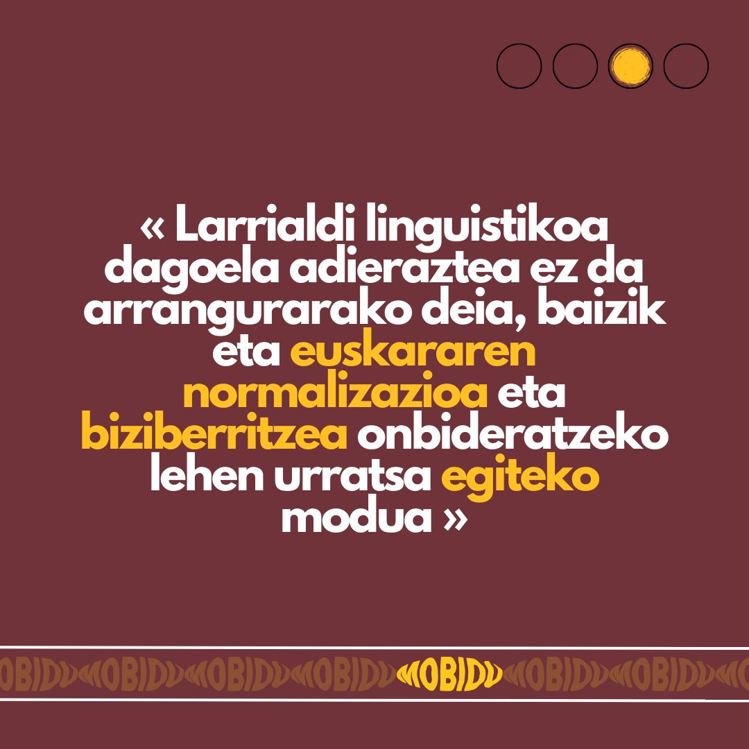 mobidu3's tweet photo. @kontseilua -k einiko adierazpenak gure ardurie berrestu baino ez dabe ein, horregaitzik, mobitzie inoiz baino garrantzitsuaua ikusten dogu. 

Oin ezpada noz? Mobidu!💥 https://t.co/d9xViySDse