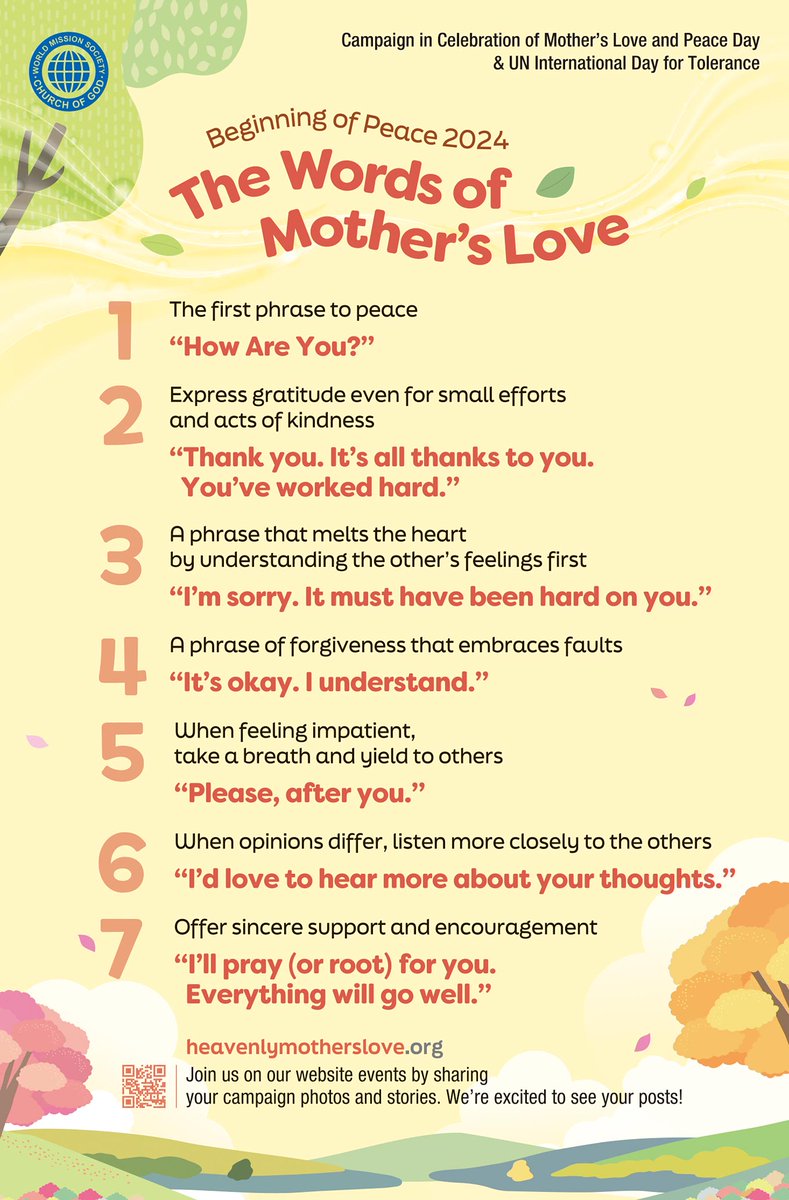 GodtheMotherFor's tweet photo. 🌎 Mother's Love Campaign 💕
Discover the profound love of God the Mother through acts of kindness and peace!
Join us in spreading compassion and harmony, inspired by maternal love.
🔗Learn more:https://t.co/as9k8rsWy9
#GodtheMother #MothersLove #Peace #Compassion #GlobalHarmony https://t.co/WwMAz2QEfb