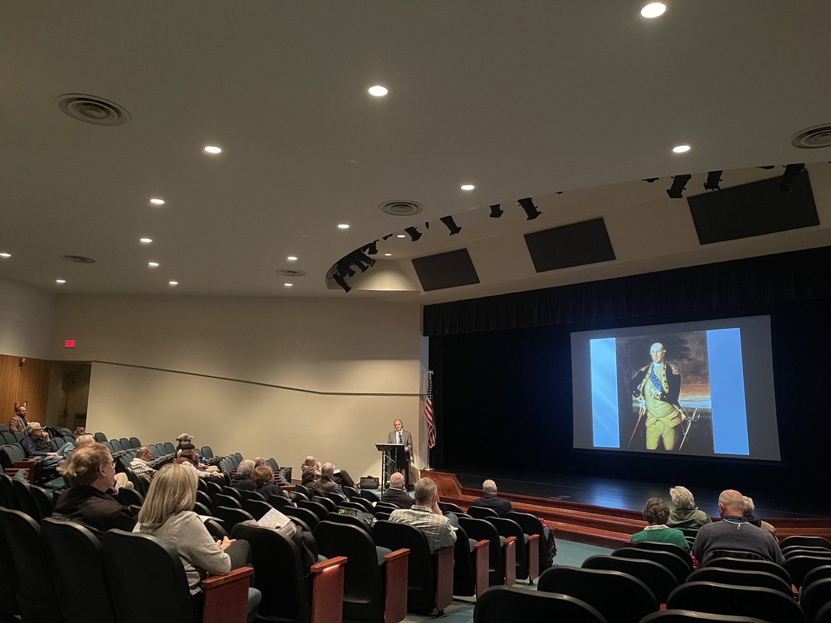 Martyr1776's tweet image. Dr. Ed Lengel kicks off the Dr. Joseph Warren Symposium this morning in Williamsburg Va. with a fine lecture on George Washington!