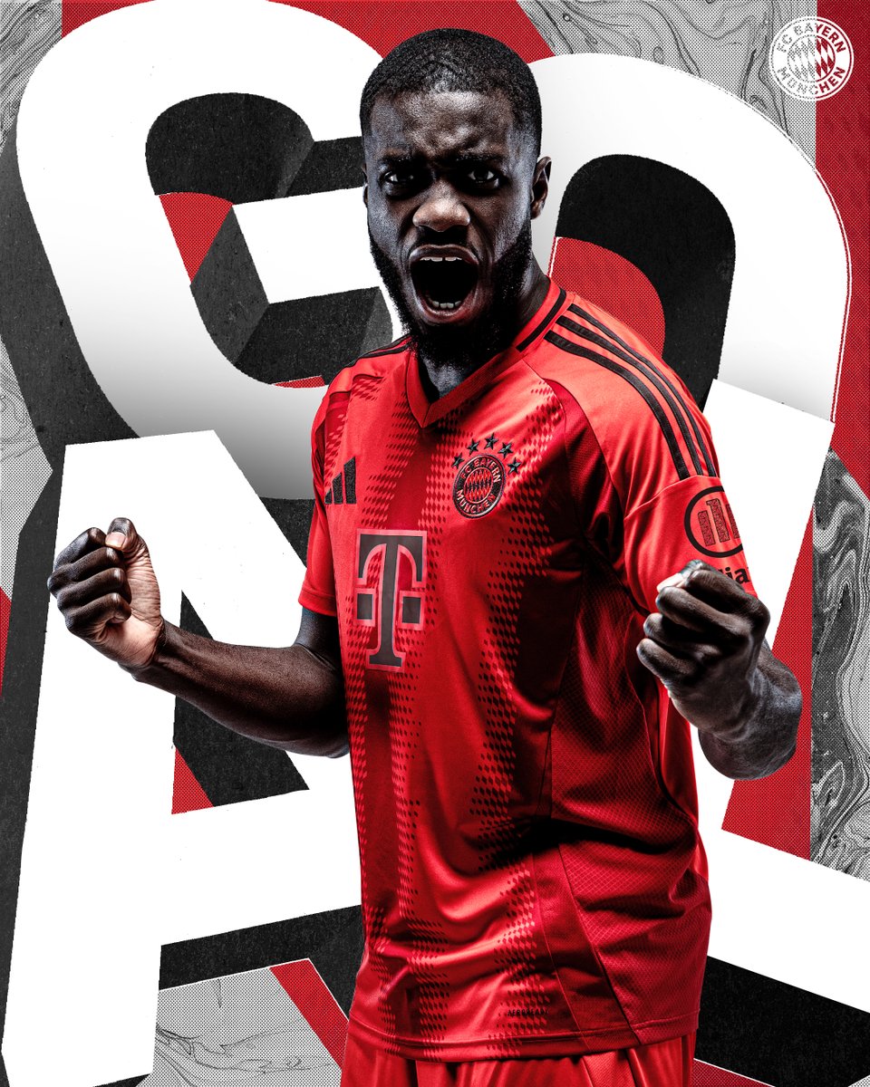 FCBayern's tweet photo. UPAMECANO!!!!!!!! 1:0 - JAWOLL!!!

♦️ #FCBFCH | 1-0 | 18’♦️ https://t.co/ZT8Ev4gRx9