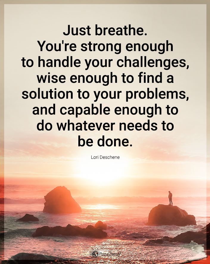 TrainingMindful's tweet photo. “Just breathe. You’re strong enough to…” https://t.co/oAXEUYUwxs