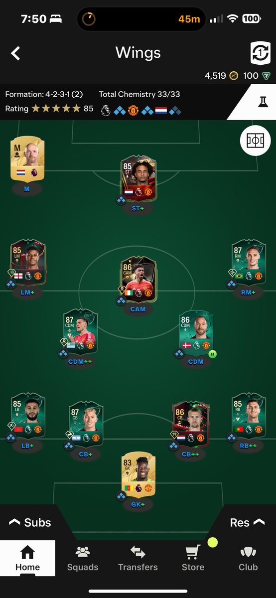 guccifork's tweet photo. @DonkTrading united team currently atm but might just do past &amp; present since onana doesn't have any promo cards on him https://t.co/4UcIufjg0a