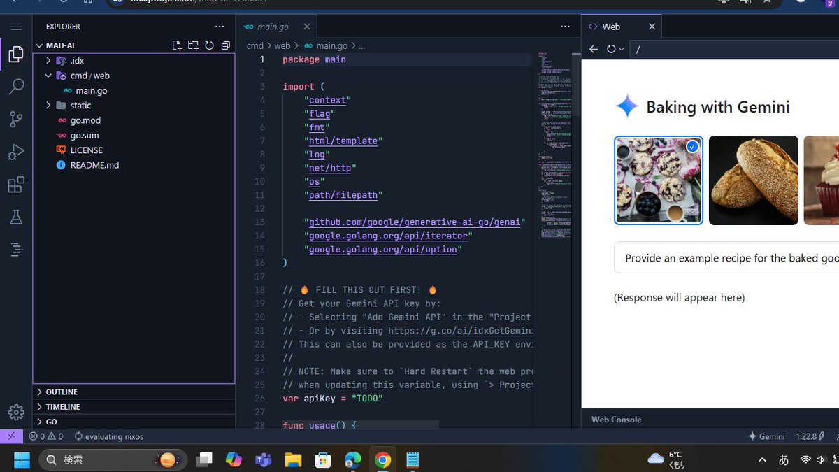 sharu2920's tweet photo. 遅ればせながら、#ProjectIDX を本格的に使ってみました!
ぜひぜひ、Android Studioのエディタも通ってほしい!
今度、「使い方」と「作ったもの」をQiitaとかで紹介しようかな!と思ったりしてます
(実はだいぶ前から、使ってたけど時間がなかったから今回!)
#GoogleIDX https://t.co/wLBrfGy6Hx