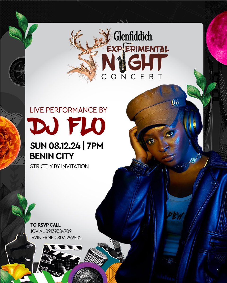 Its_DJFLO's tweet photo. BENIN CITY, Wàkòyò!!!

Clear your calendar because tomorrow night we’re Turning the City ON!
I’ll be bringing the heat at the Glenfiddich Experimental Night.

7pm at Crown Heights Pavilion.
Don’t miss it! Pull up, Let’s have a good time.
Oba Ghato Okpere🙌🏽

#DJFLO #TurnMeOn #Celebratethebold
#Glenfiddichexperimentalnight
#BoldFuturesBenin