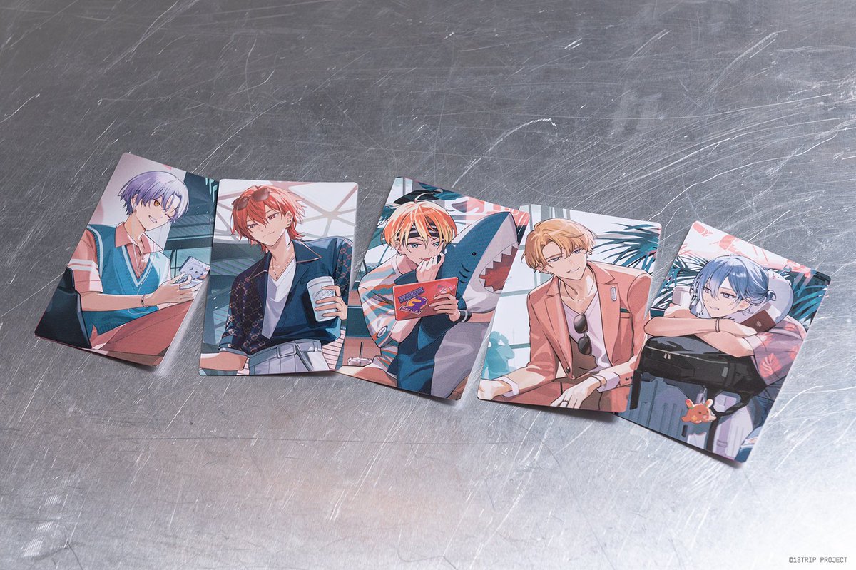 きゃにめにて予約受付中！ 18TRIP ・Cassette #01~05 ポストカード5枚