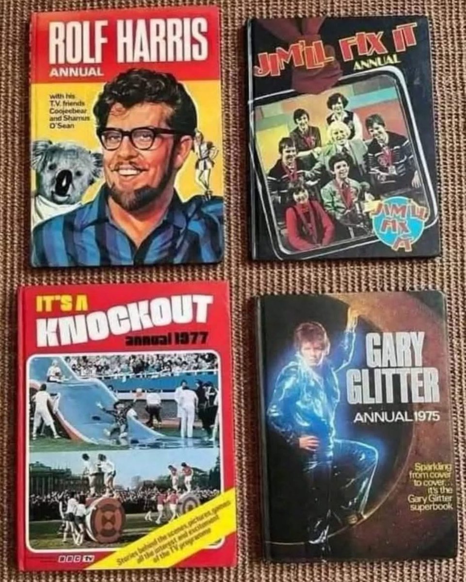 In response to all these memes you see now about how Britain was in the 70’s, when I was a kid I used to love getting an annual at Xmas, but now the wokes have taken over I can’t find these anywhere. Probably written in Muslim now with a drag queen telling the kids to be a gay.