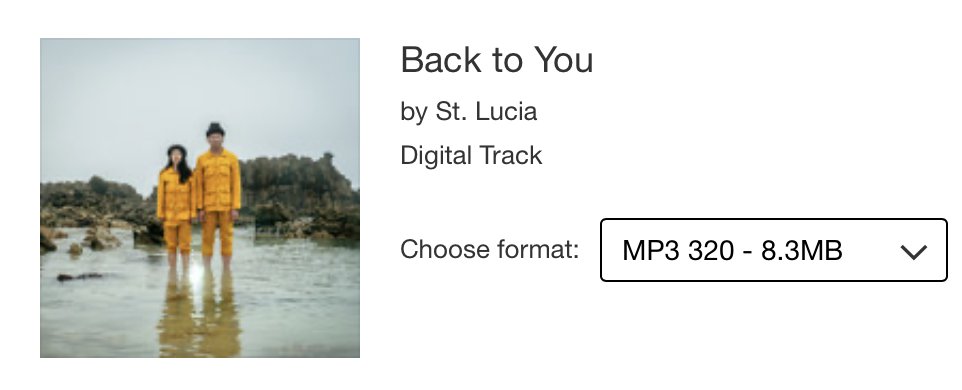 PoliSlix's tweet photo. @stlucia Totally get it. I just bought your single on Bandcamp Friday last night. Happy holidays! https://t.co/phqqhWEwst