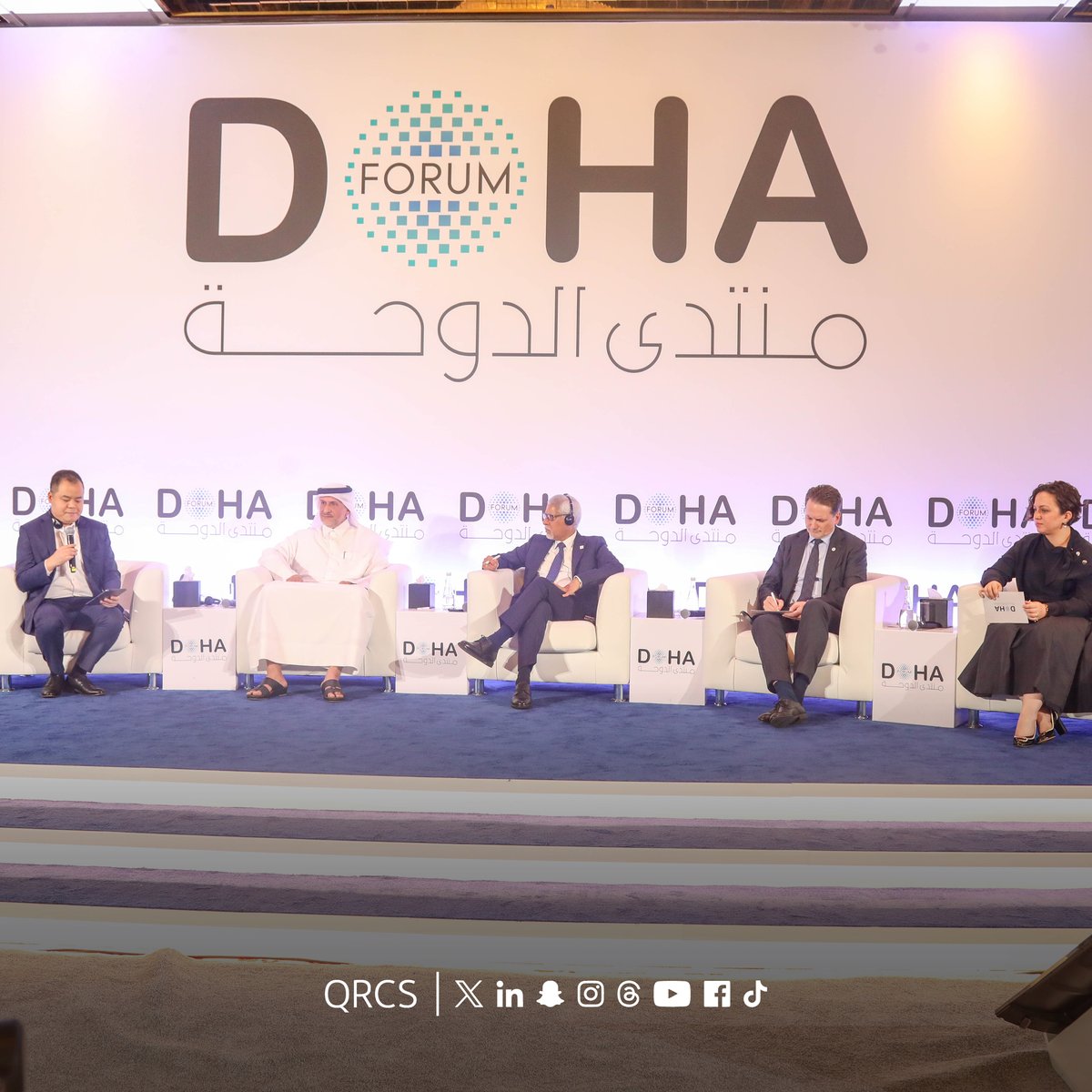 QRCS's tweet photo. الخاطر: نسعى لاتخاذ نهج جريء وموحد في الدبلوماسية الإنسانية. مما يمثل فرصة لرفع مستوى استجابتنا الجماعية للأزمات، بما يضمن خدمة المحتاجين بكفاءة أكبر وأعمق
#DohaForum #theinnovationimperative https://t.co/cRtT7rV5BF