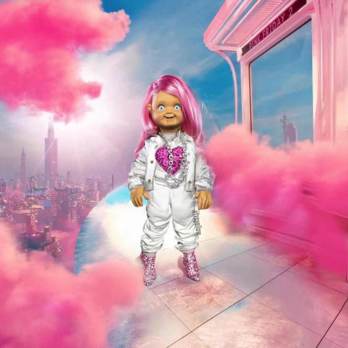 MINAJCHUCKY's tweet photo. It seems like on the eve of his Queenβs pink birthday, #ChunKi began teasing his presence on #PF2Hiatus.
The Prince of Gag posted a couple of tweets hinting so-called #ChunKiFreestyle and changed X banner to "Hi Ate This". β BuffKis reportsβ° https://t.co/t3Obj4TQQ0