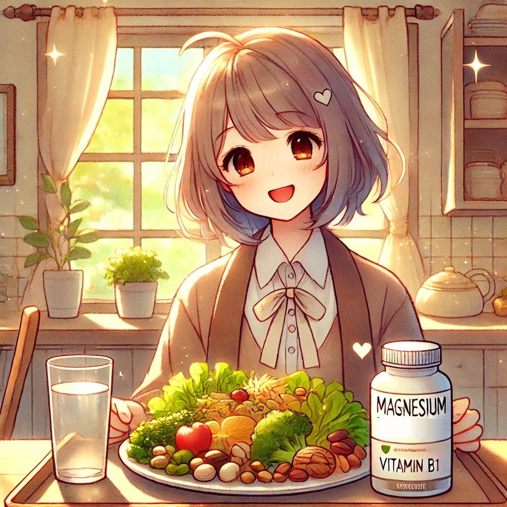 MgLaboASO's tweet photo. ビタミンB1は糖質を代謝するために欠かせない栄養素ですが、ビタミンB1が体内で効果的に働くためには、体内でビタミンB1が活性する必要があり、そのためにはマグネシウムが不可欠です
ビタミンB1を摂取する場合にはマグネシウムも同時に摂取することが大切です https://t.co/sJ7LsGX7qp
