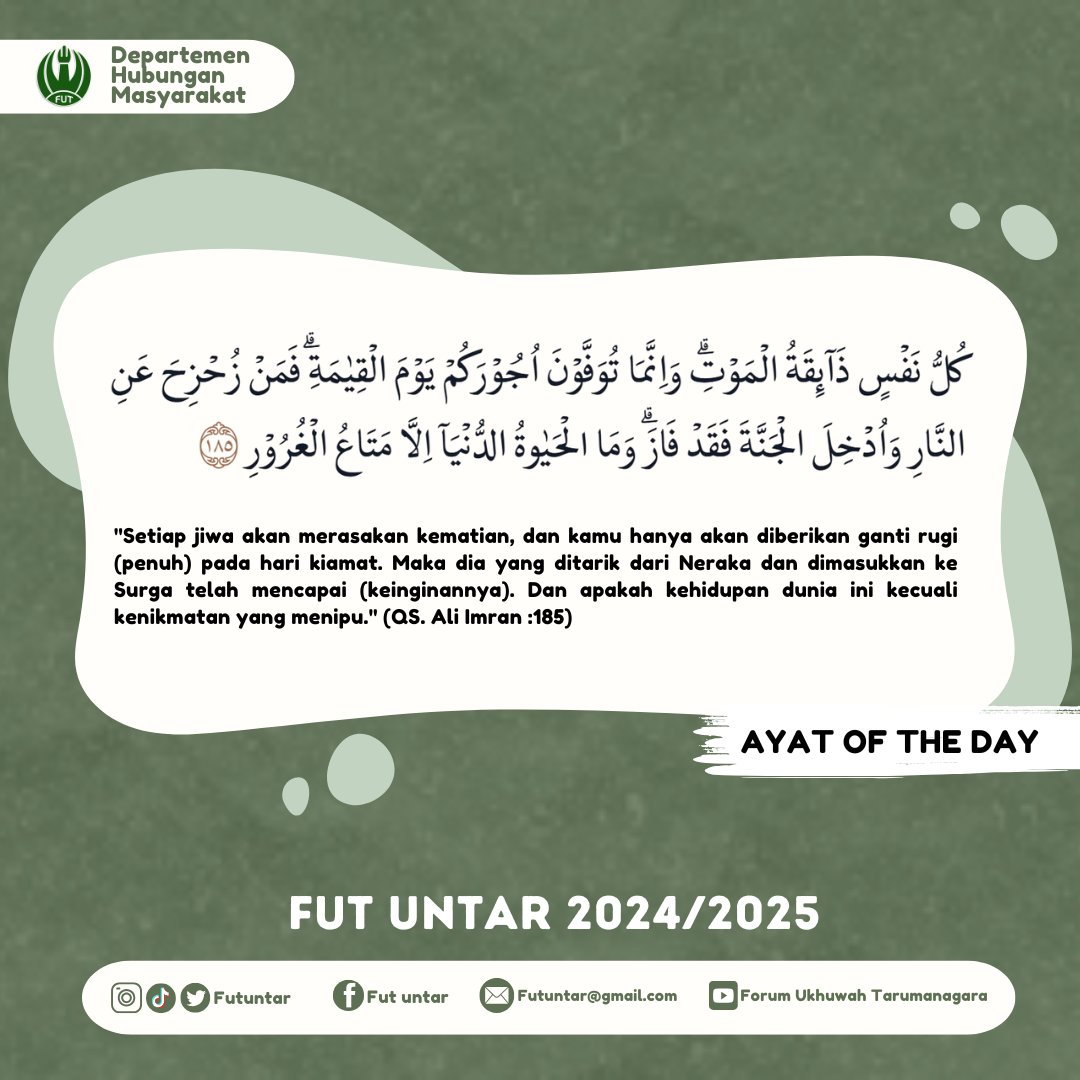 Forum Ukhuwah Tarumanagara (FUT) tweet media