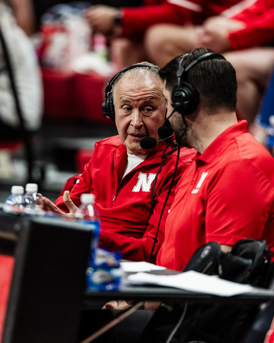 HuskerMBB's tweet photo. Today marks @KentPavelka’s 1,200th Nebraska Men’s Basketball broadcast. 🫡 https://t.co/h9BoJhbHVp