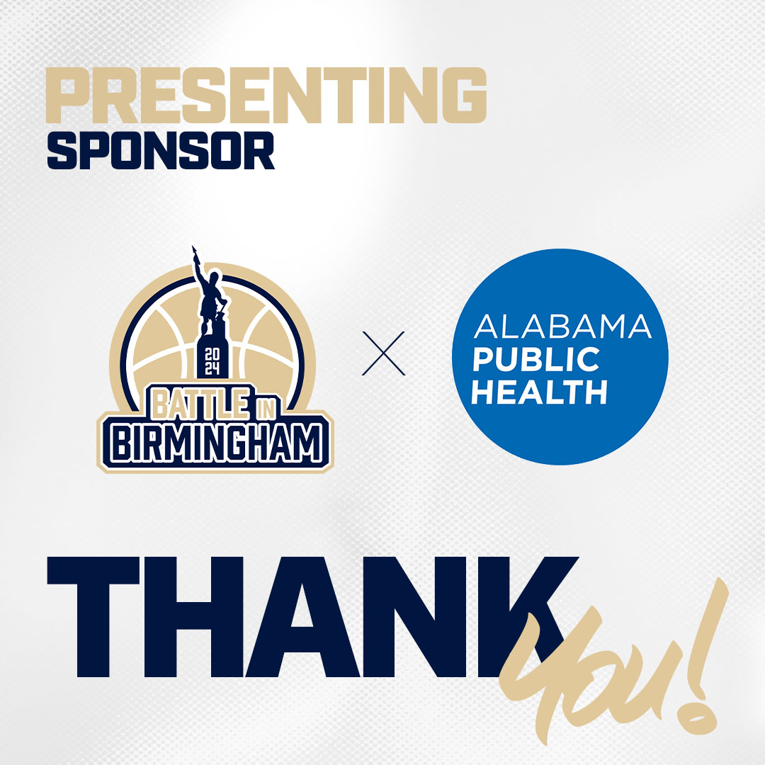 Protecting the game and the community! 🏀💙 A huge thank you to <a href="/ALPublicHealth/">Alabama Public Health</a> for being a proud sponsor of Battle in Birmingham and keeping everyone safe and healthy on and off the court. 🙌

#BattleInBham | #ADPH
