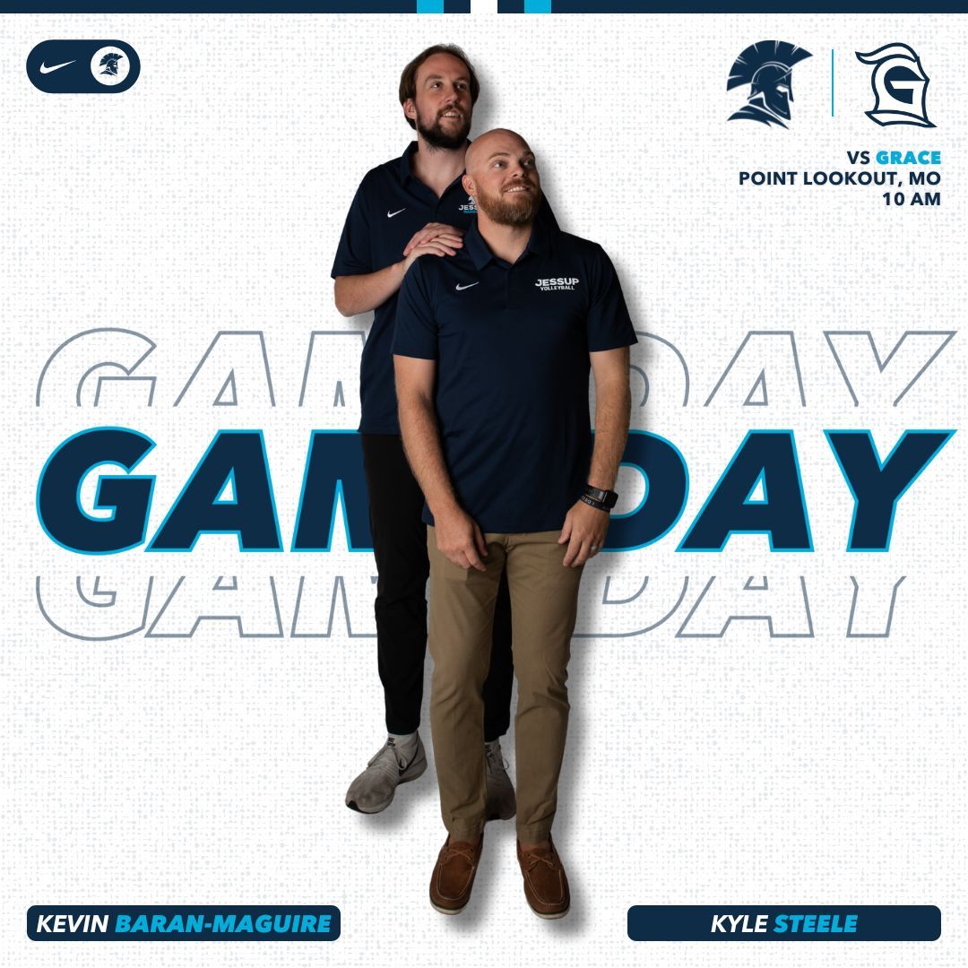 JessupAthletics's tweet photo. 𝗪𝗲𝗹𝗰𝗼𝗺𝗲 𝘁𝗼 𝘾𝙃𝘼𝙈𝙋𝙄𝙊𝙉𝙎𝙃𝙄𝙋 𝗦𝗮𝘁𝘂𝗿𝗱𝗮𝘆 🏆

🆚 Grace
⏰ 10 AM
ℹ️ National Championship Match
📍 Point Lookout, MO
🏟️ Keeter Gymnasium 
📺 https://t.co/ruHsGRuGxu 
📊 https://t.co/aHNcFpI75O 
📱 Follow @Jessup_WVB

#1️⃣WARRIOR https://t.co/raH2eJpPnw