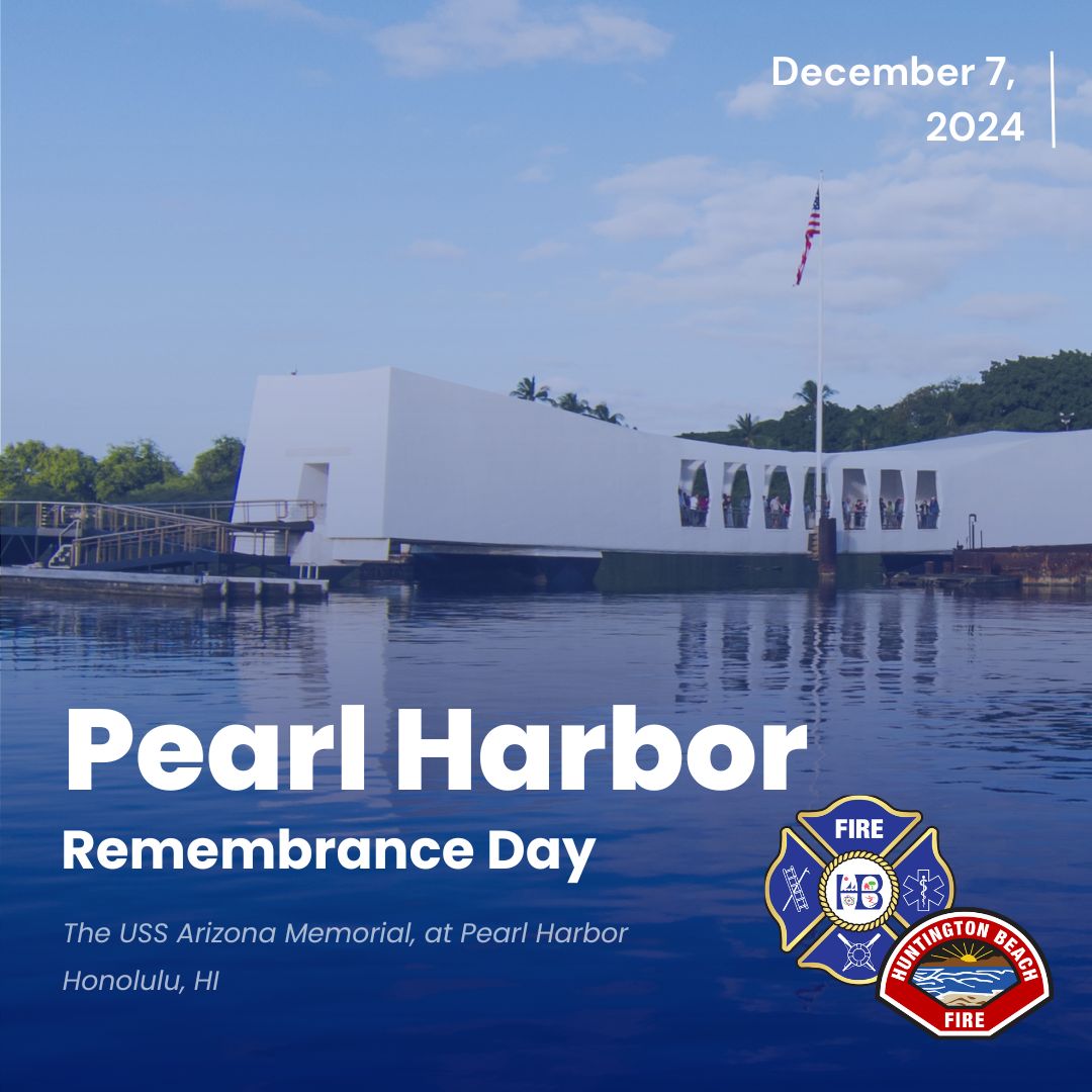“… December 7, 1941—a date which will live in infamy…”

Today, we remember with gratitude the bravery and selflessness of our service members who were injured and killed during the attack on Pearl Harbor.